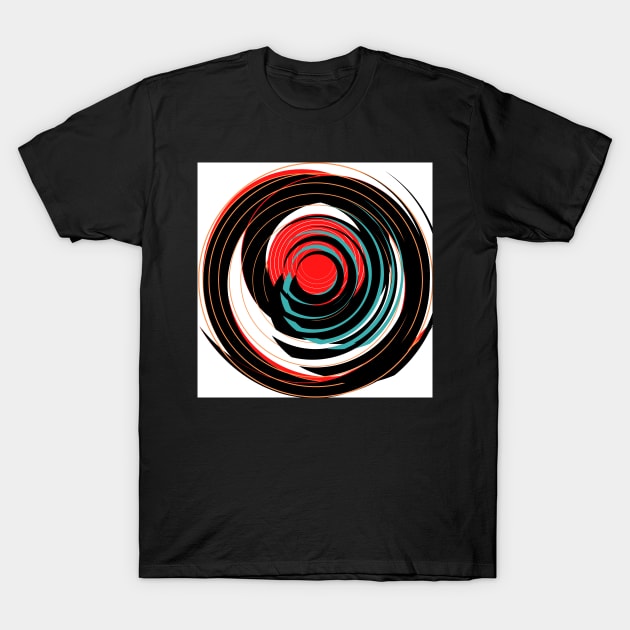 Colorful rings T-Shirt by Learner